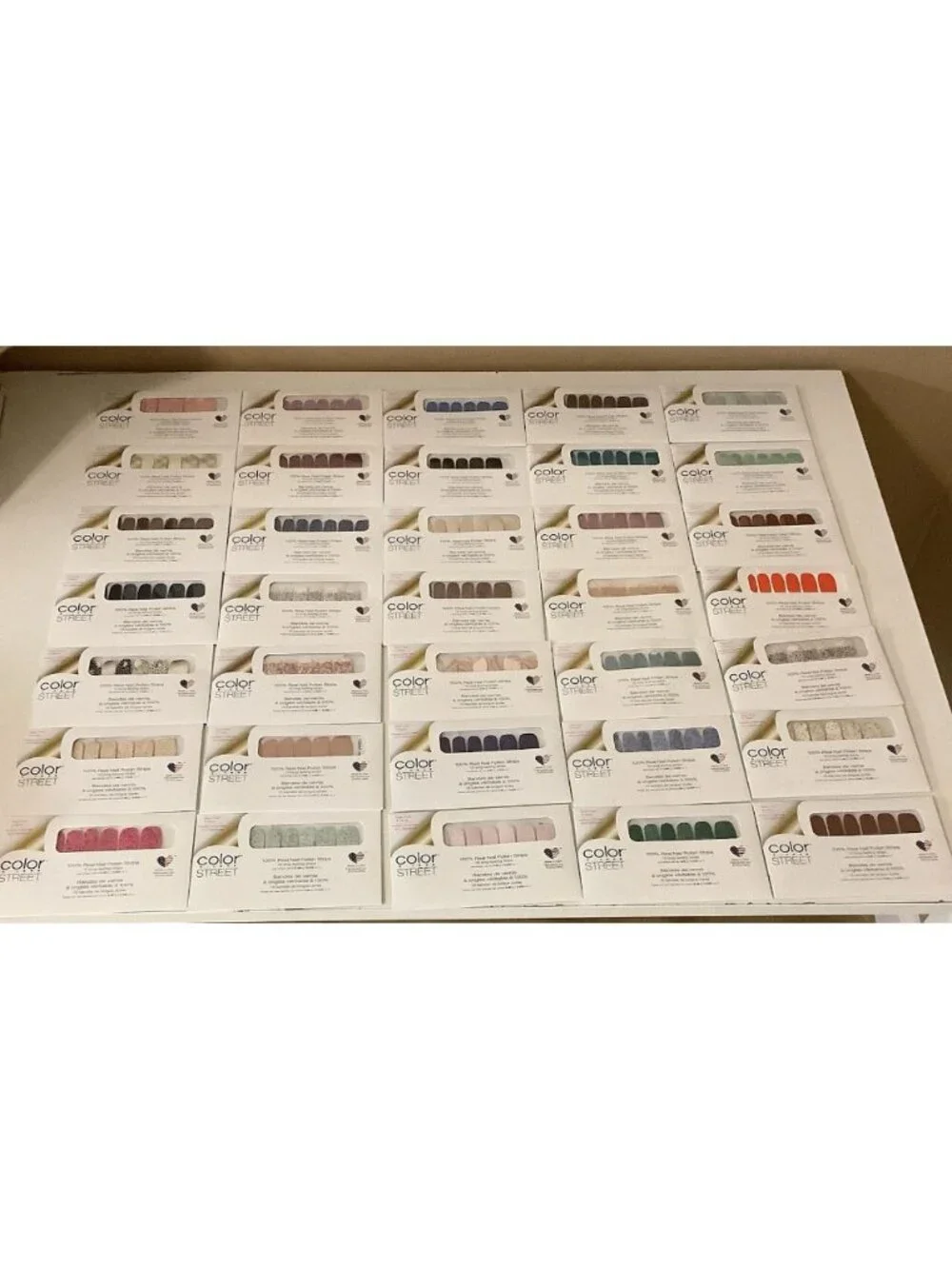 Color Street 100% Real Nail Polish Strips (85 sealed packs) New